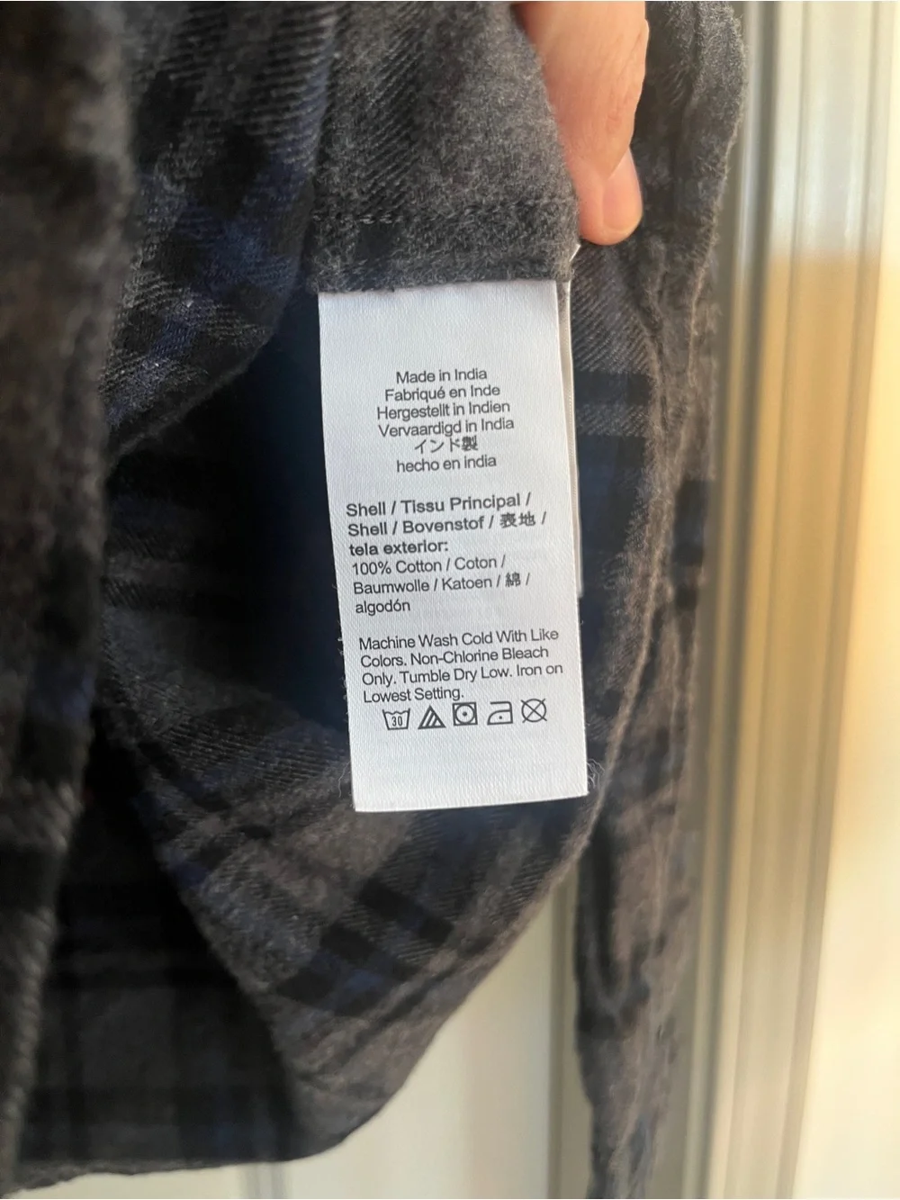 Men’s J. Crew Flannel